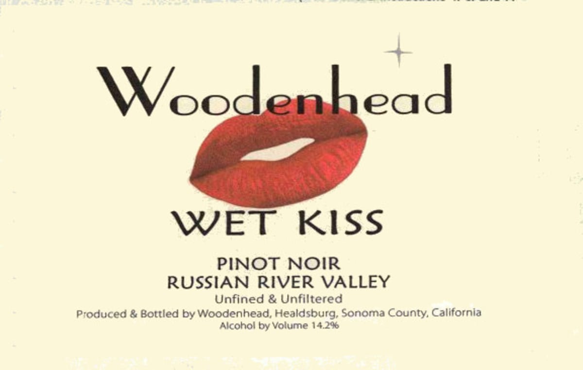 Woodenhead Wet Kiss Pinot Noir 2011 Front Label