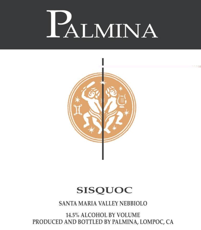 Palmina Sisquoc Vineyard Nebbiolo 2005 Front Label