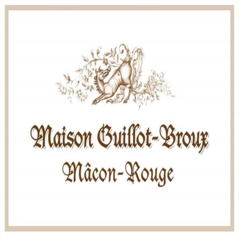 Domaine Guillot-Broux Macon Rouge 2014 Front Label