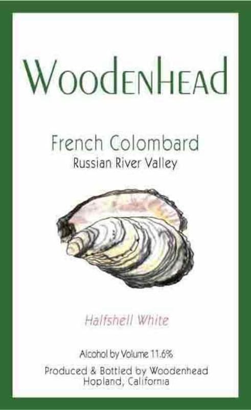 Woodenhead French Colombard 2013 Front Label