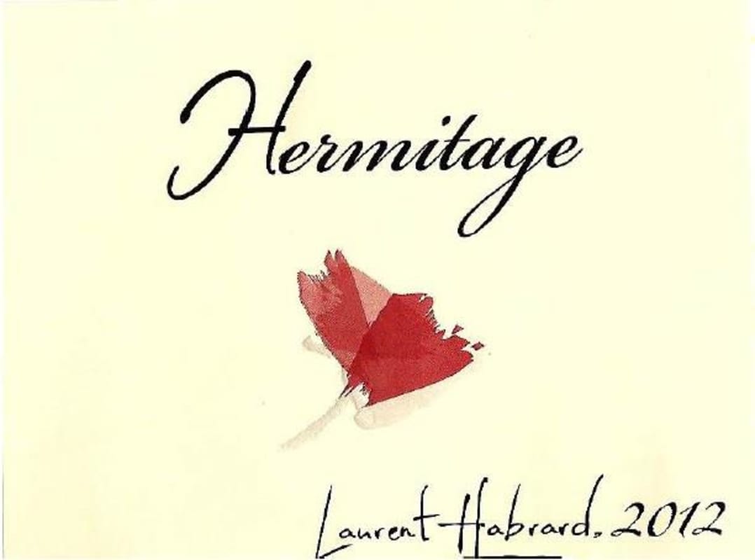 Domaine Habrard Hermitage Blanc 2012 Front Label
