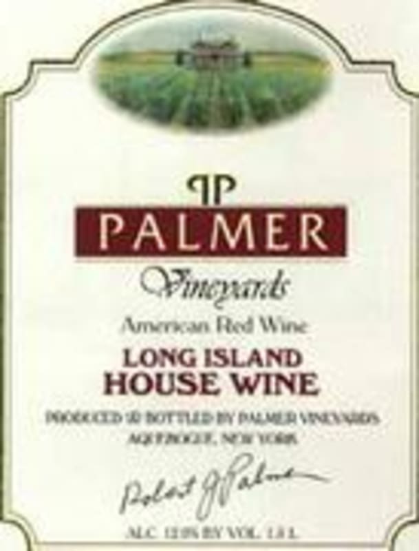 Palmer Long Island House White (1.5L) Front Label