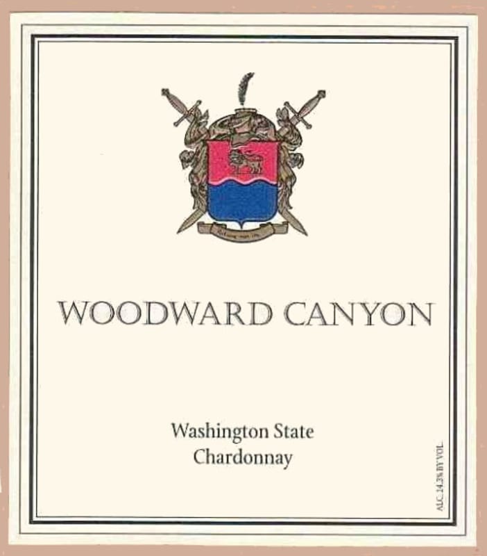Woodward Canyon Estate Chardonnay 2012 Front Label