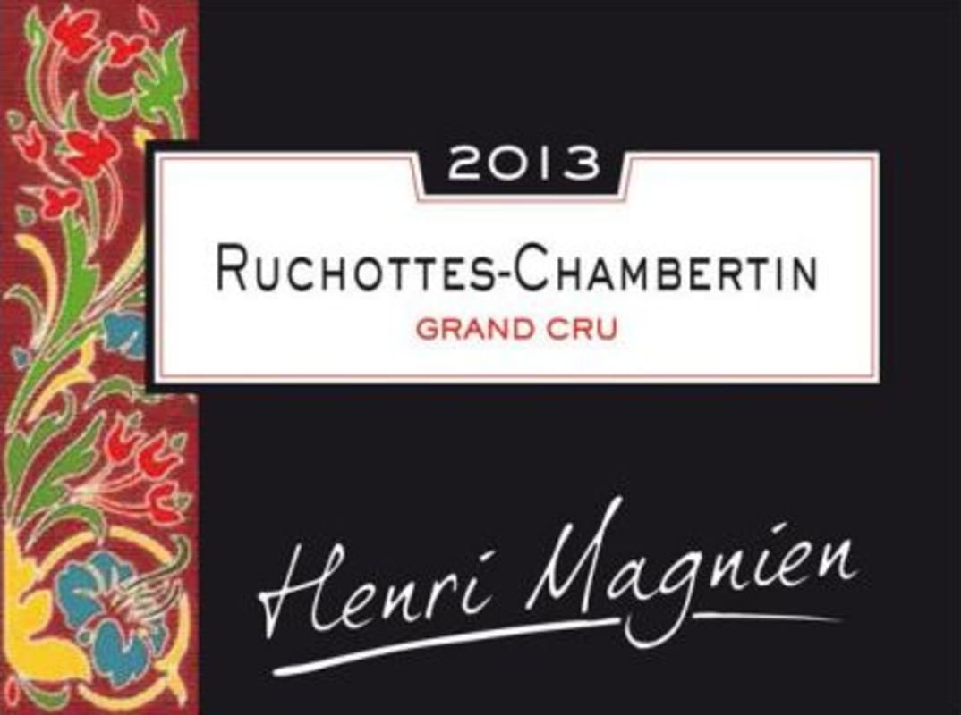 Domaine Henri Magnien Ruchottes-Chambertin Grand Cru 2013 Front Label