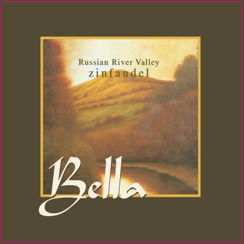 Bella Vineyards Russian River Valley Zinfandel 2010 Front Label