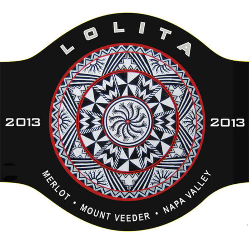 Wing Canyon Lolita Merlot 2013 Front Label