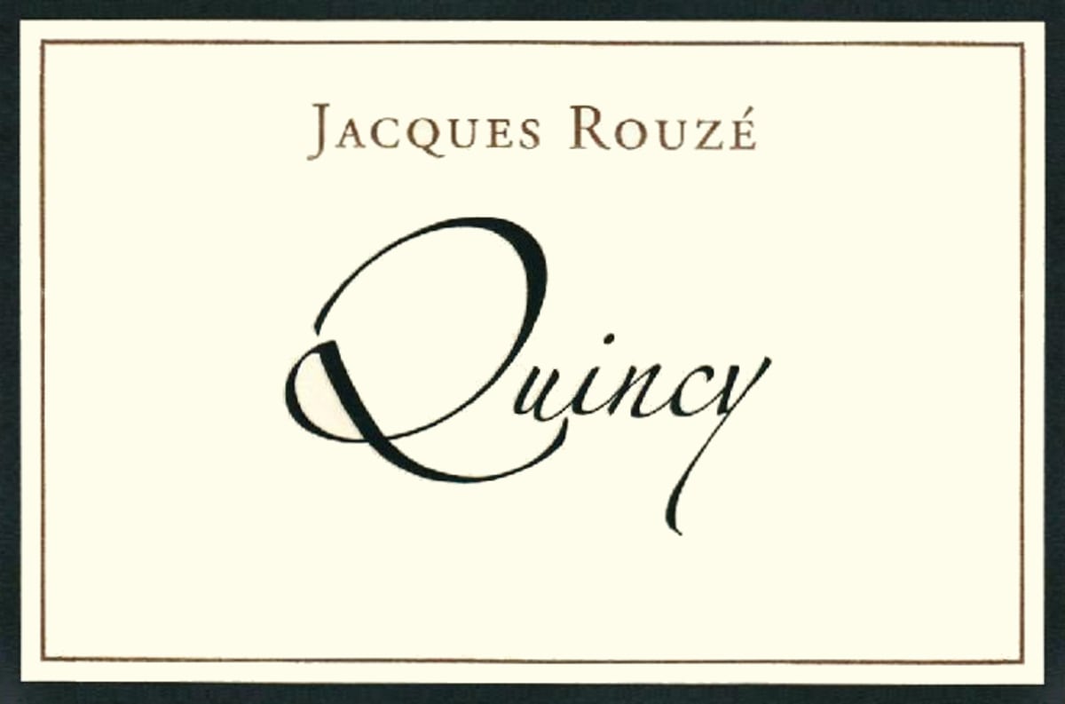 Domaine Jacques Rouze Quincy 2013 Front Label