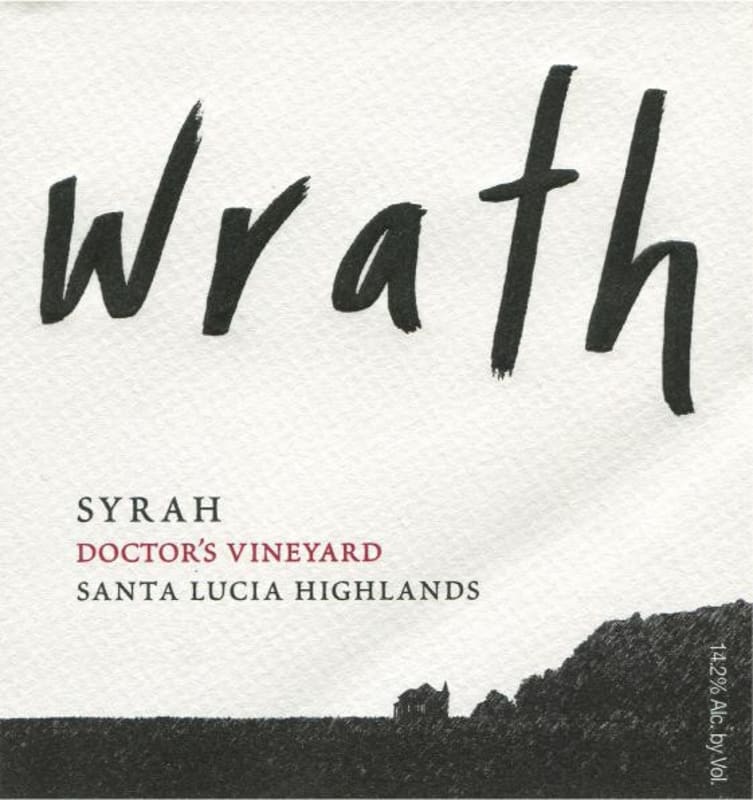 Wrath Doctor's Vineyard Syrah 2013 Front Label