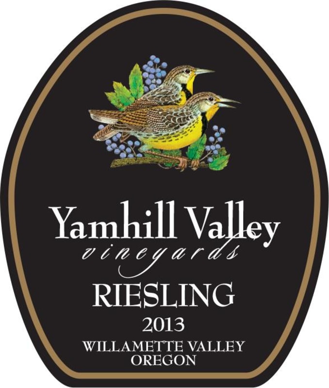 Yamhill Riesling 2013 Front Label