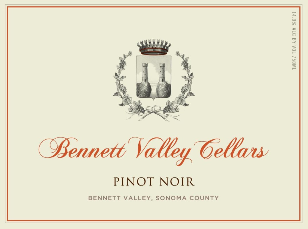 Bennett Valley Cellars Pinot Noir 2013 Front Label