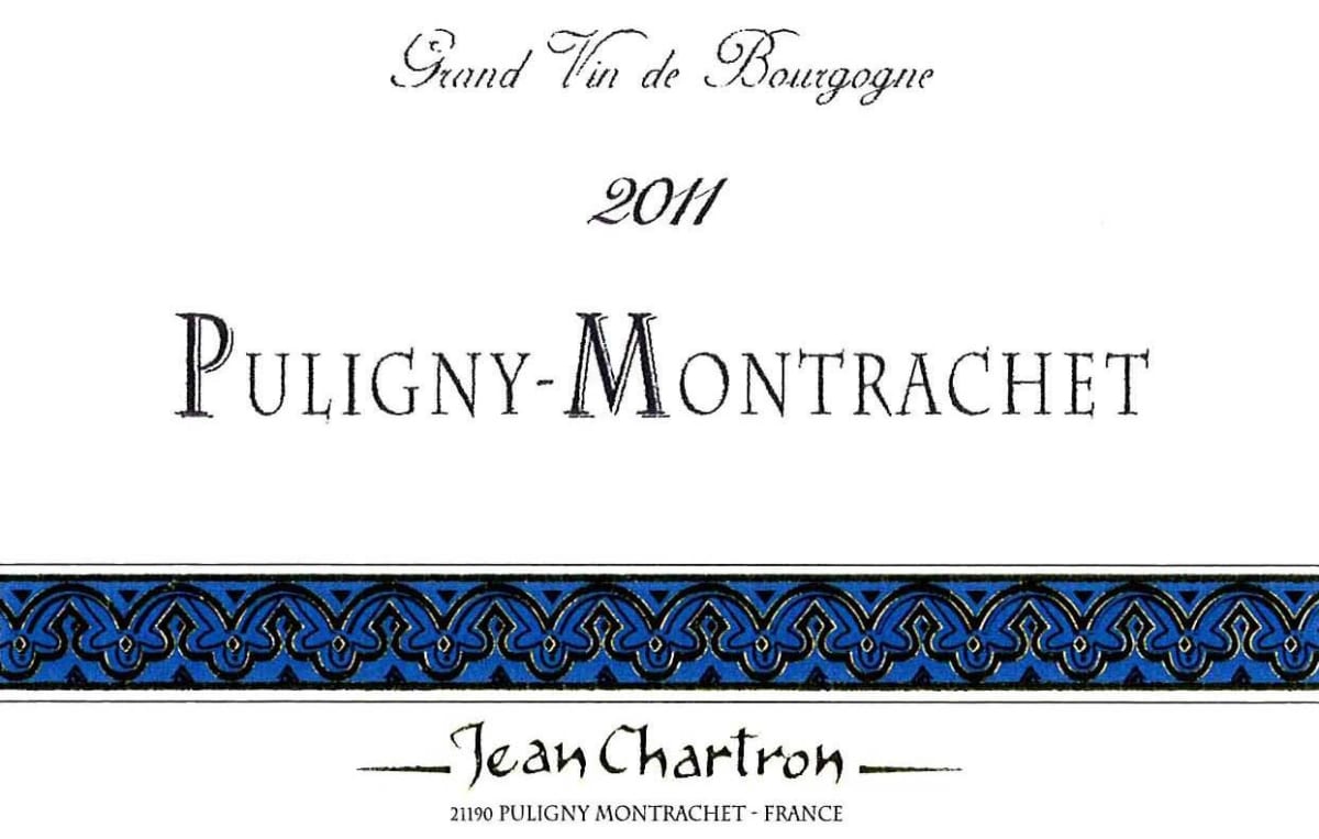 Domaine Jean Chartron Puligny-Montrachet 2011 Front Label