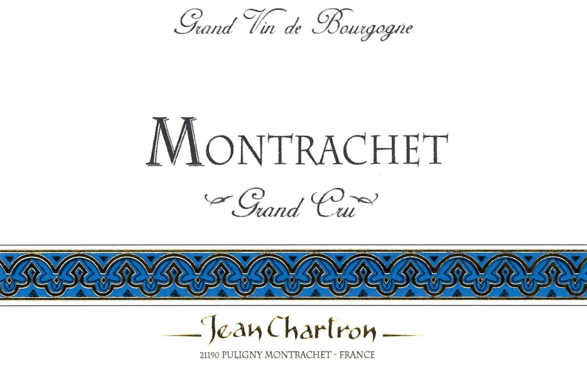 Domaine Jean Chartron Montrachet Grand Cru 2013 Front Label