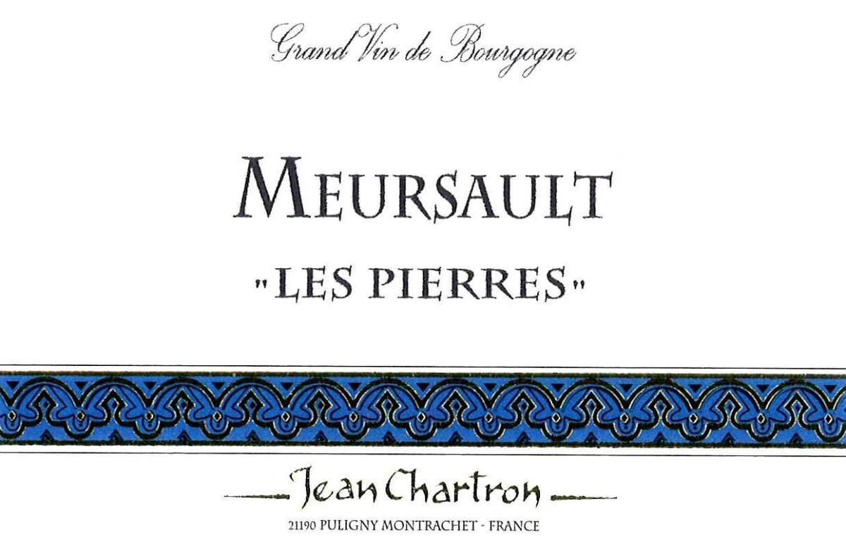 Domaine Jean Chartron Meursault Les Pierres 2013 Front Label