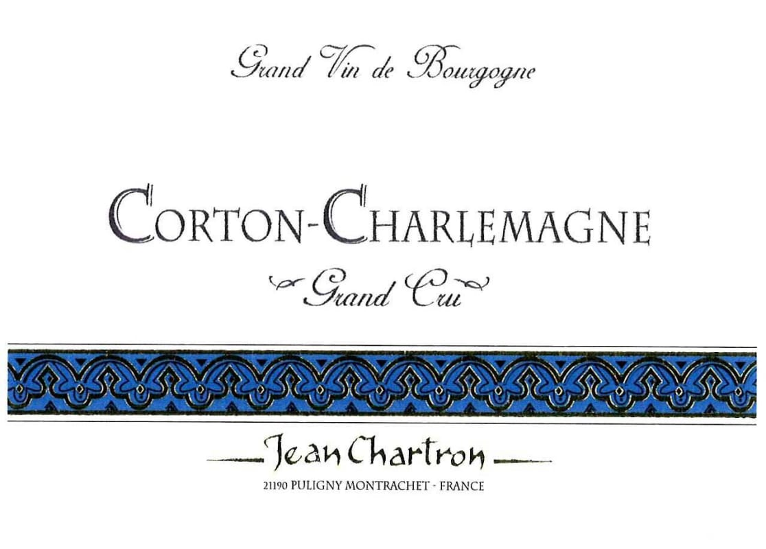 Domaine Jean Chartron Corton-Charlemagne Grand Cru 2012 Front Label