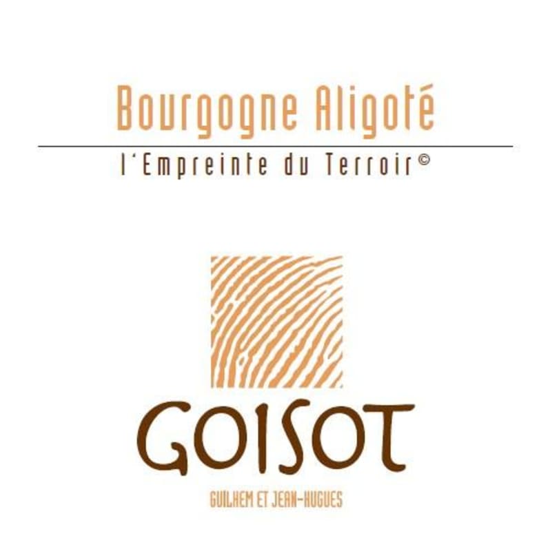 Domaine Goisot Bourgogne Aligote 2012 Front Label