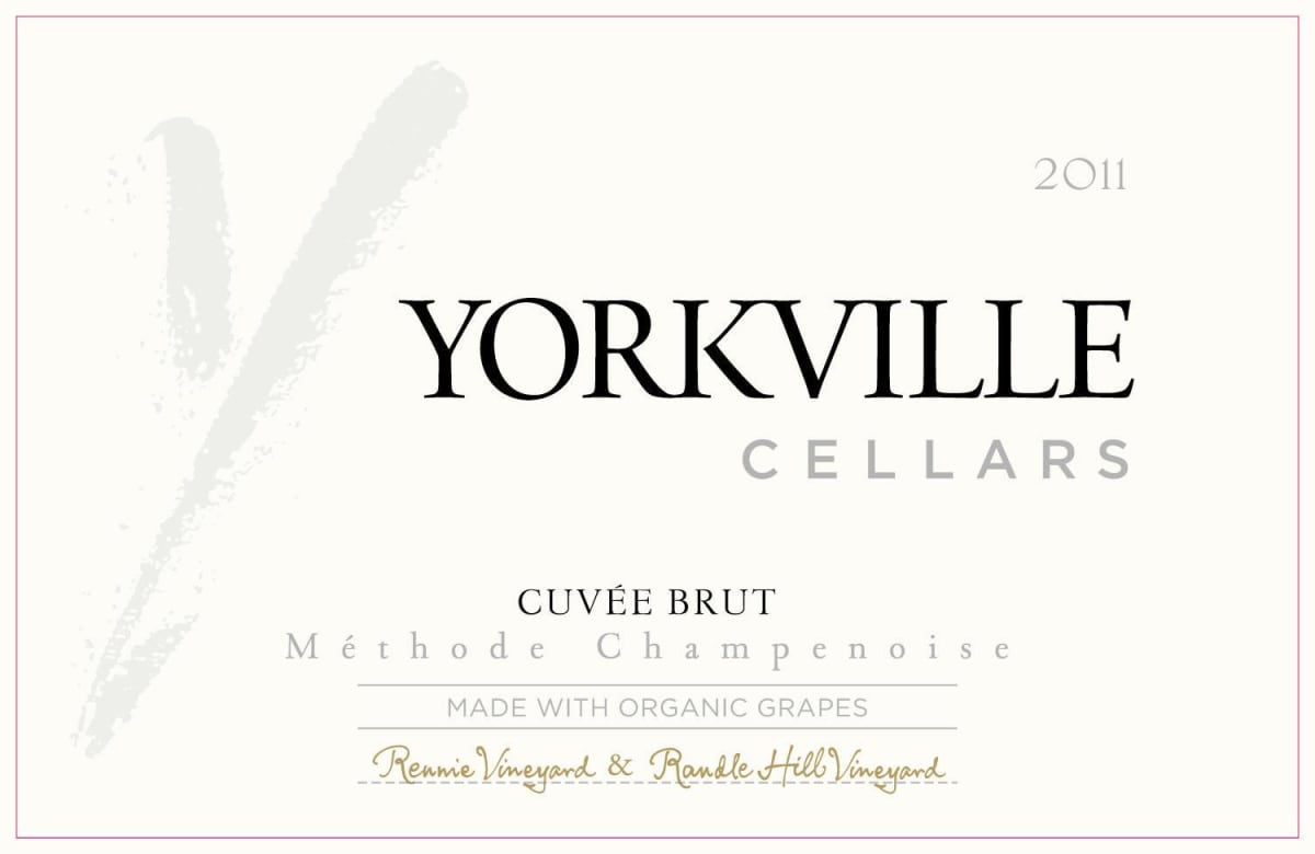 Yorkville Cellars Cuvee Brut 2011 Front Label