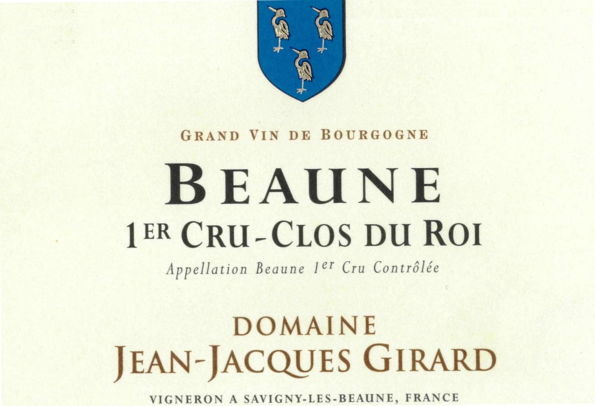 Domaine Jean-Jacques Girard Beaune Clos du Roi Premier Cru 2008 Front Label