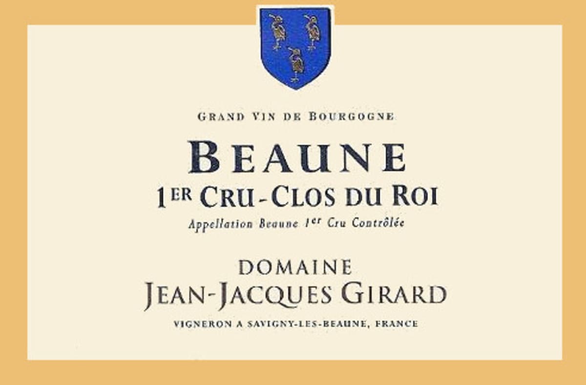 Domaine Jean-Jacques Girard Beaune Clos du Roi Premier Cru 2011 Front Label