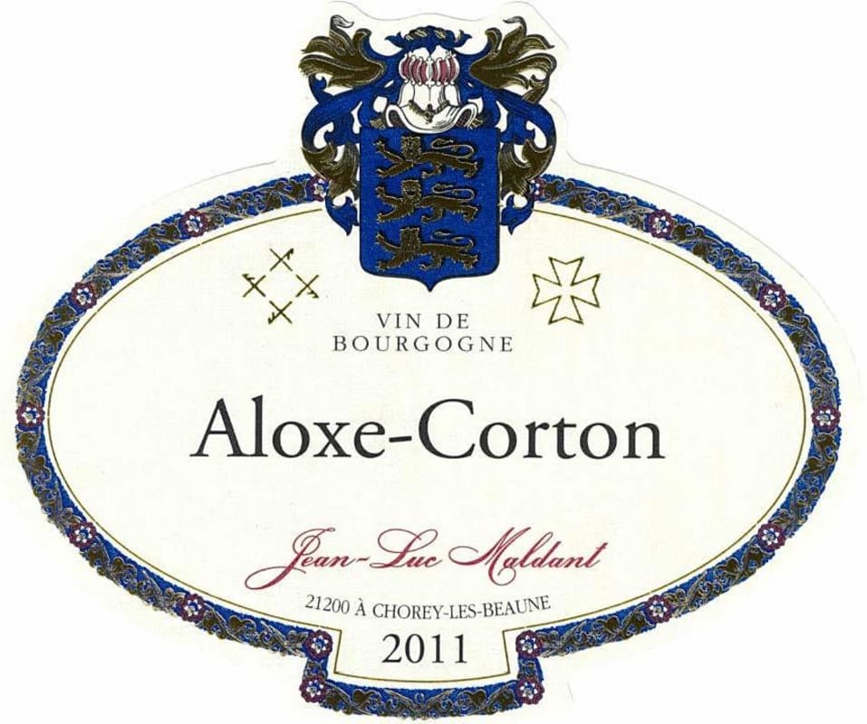 Domaine Jean-Luc Maldant Aloxe-Corton 2011 Front Label