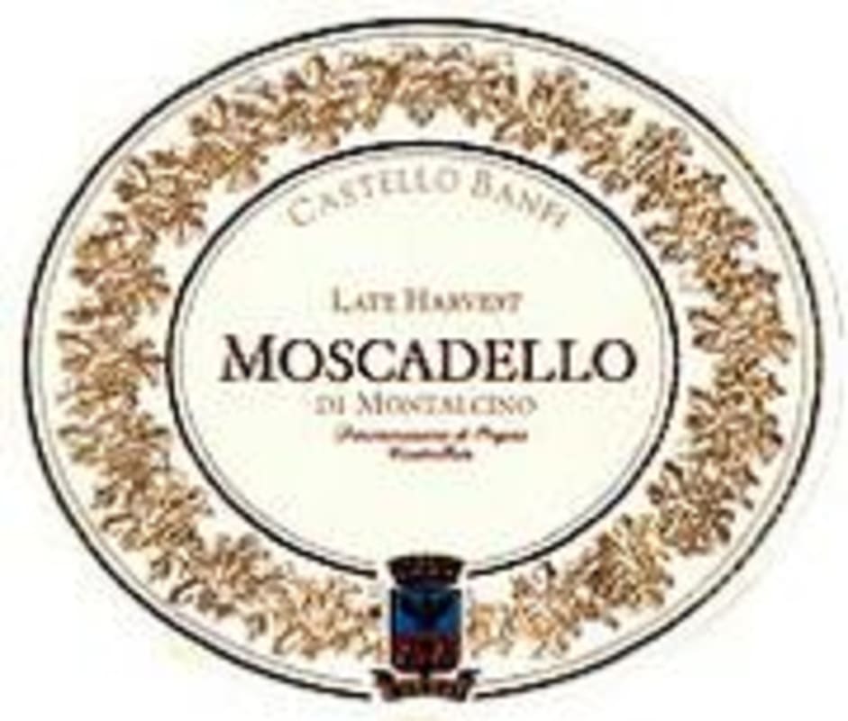 Banfi B Moscadello di Montalcino (500ML) 1998 Front Label