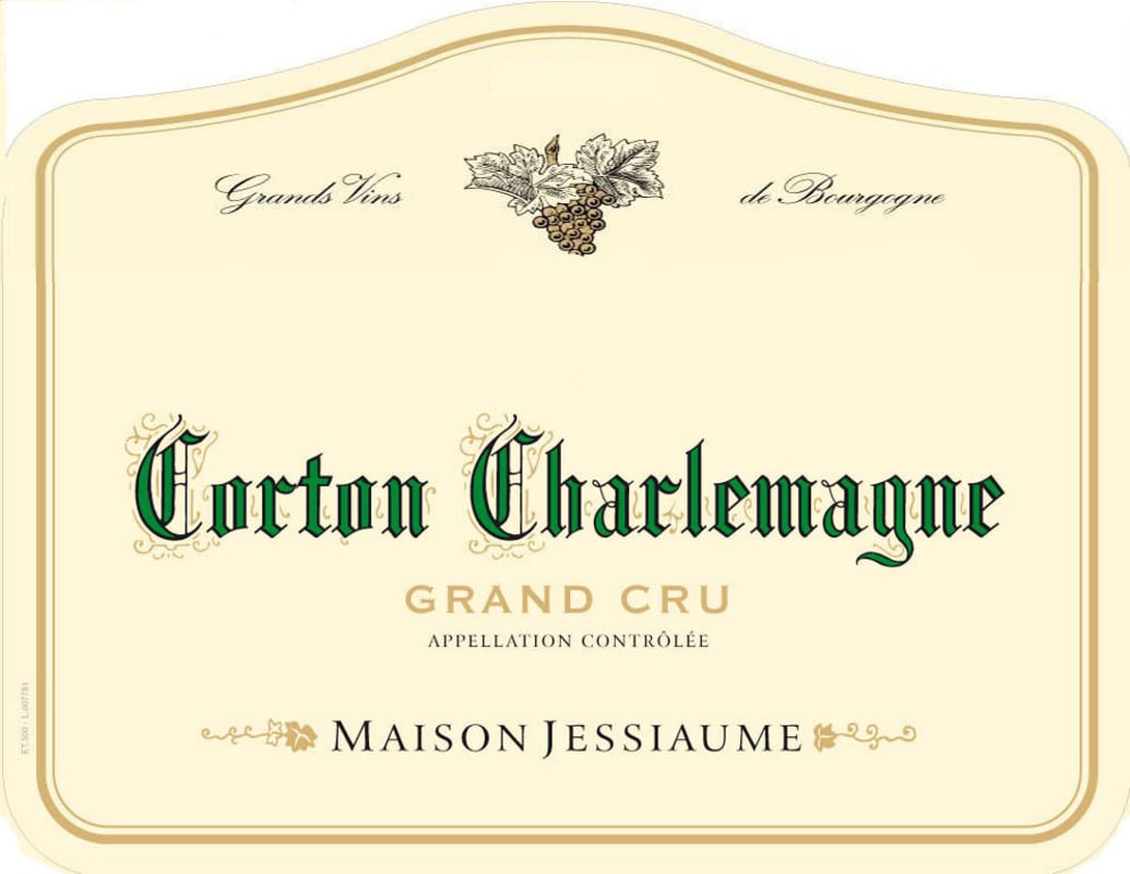 Domaine Jessiaume Corton Charlemagne Grand Cru 2009 Front Label