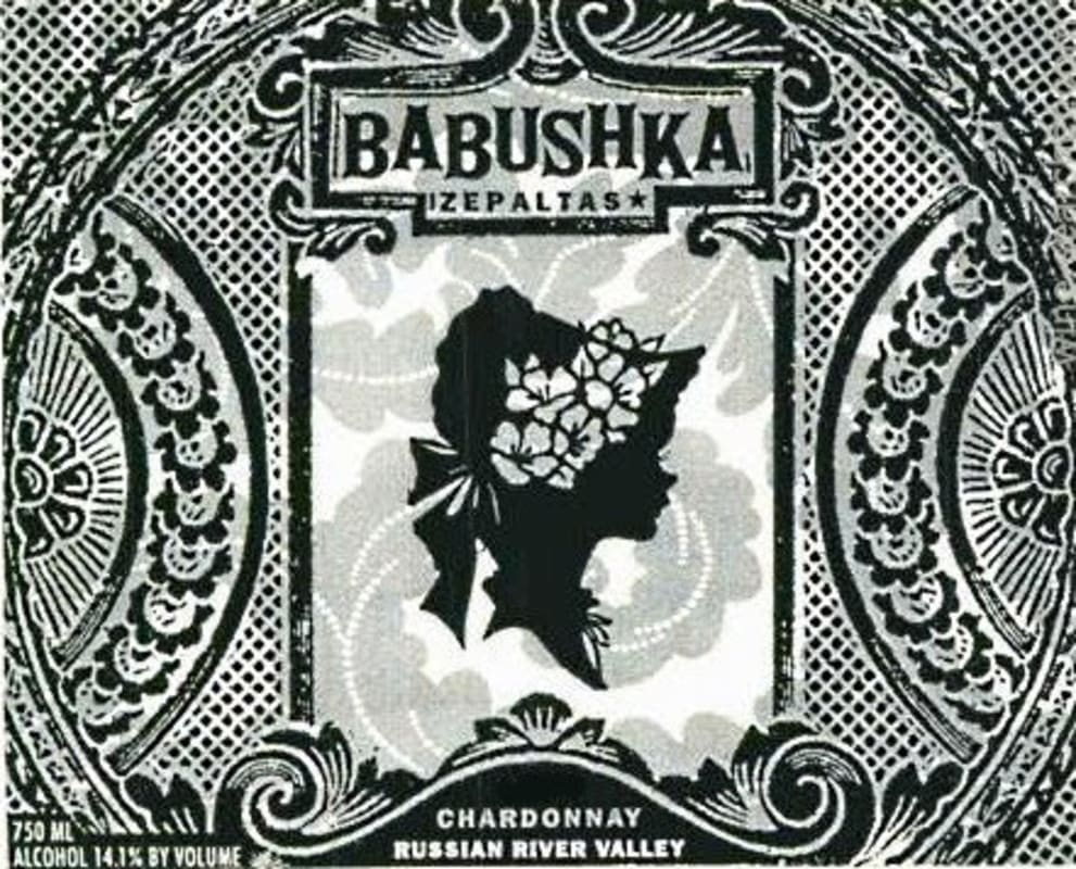 Zepaltas Babushka Chardonnay 2012 Front Label