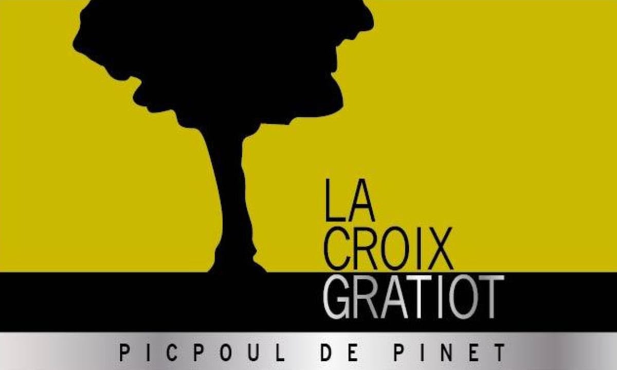 Domaine La Croix Gratiot Picpoul de Pinet 2013 Front Label