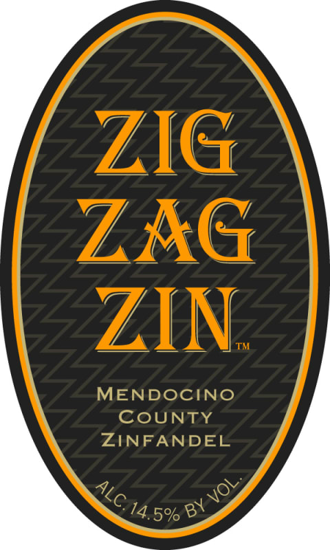 Zig Zag Zin Zinfandel 2005 Front Label