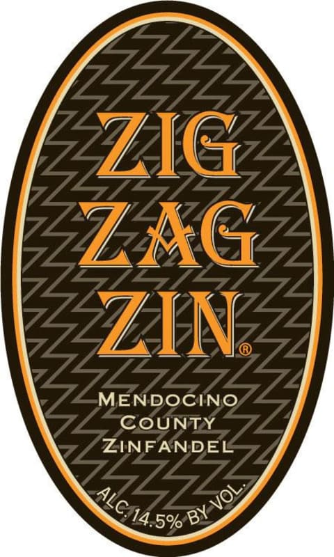 Zig Zag Zin Zinfandel 2011 Front Label