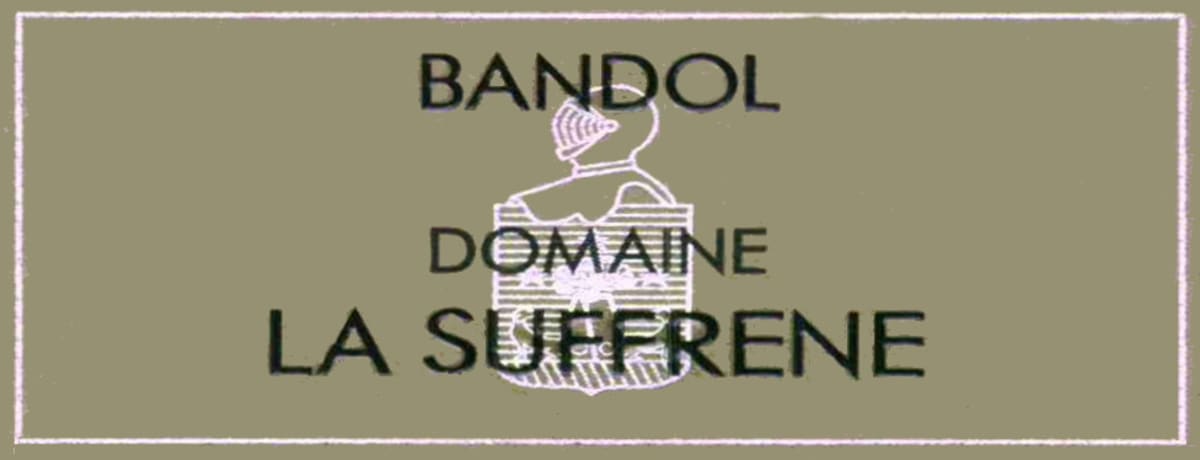 Domaine la Suffrene Bandol Rose 2014 Front Label