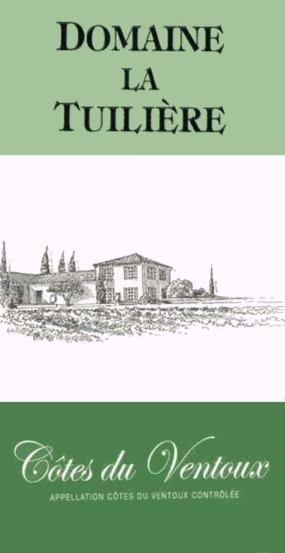 Domaine la Tuiliere Cotes du Ventoux 2013 Front Label