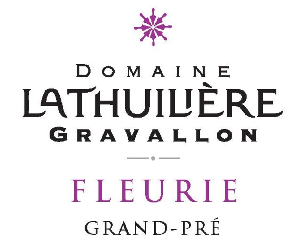 Domaine Lathuiliere Gravallon Fleurie Grand Pre 2014 Front Label