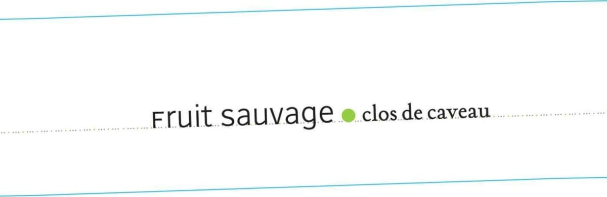 Domaine Le Clos de Caveau Vacqueyras Fruit Sauvage 2013 Front Label