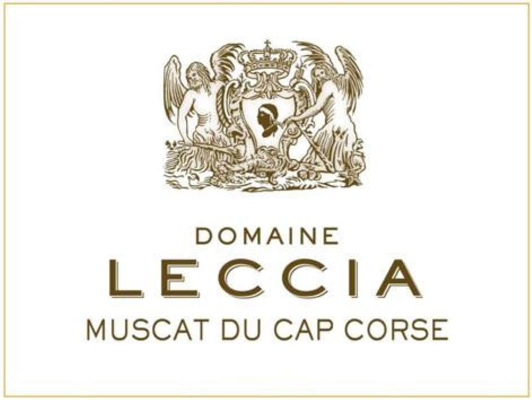 Domaine Leccia Muscat du Cap Corse 2015 Front Label