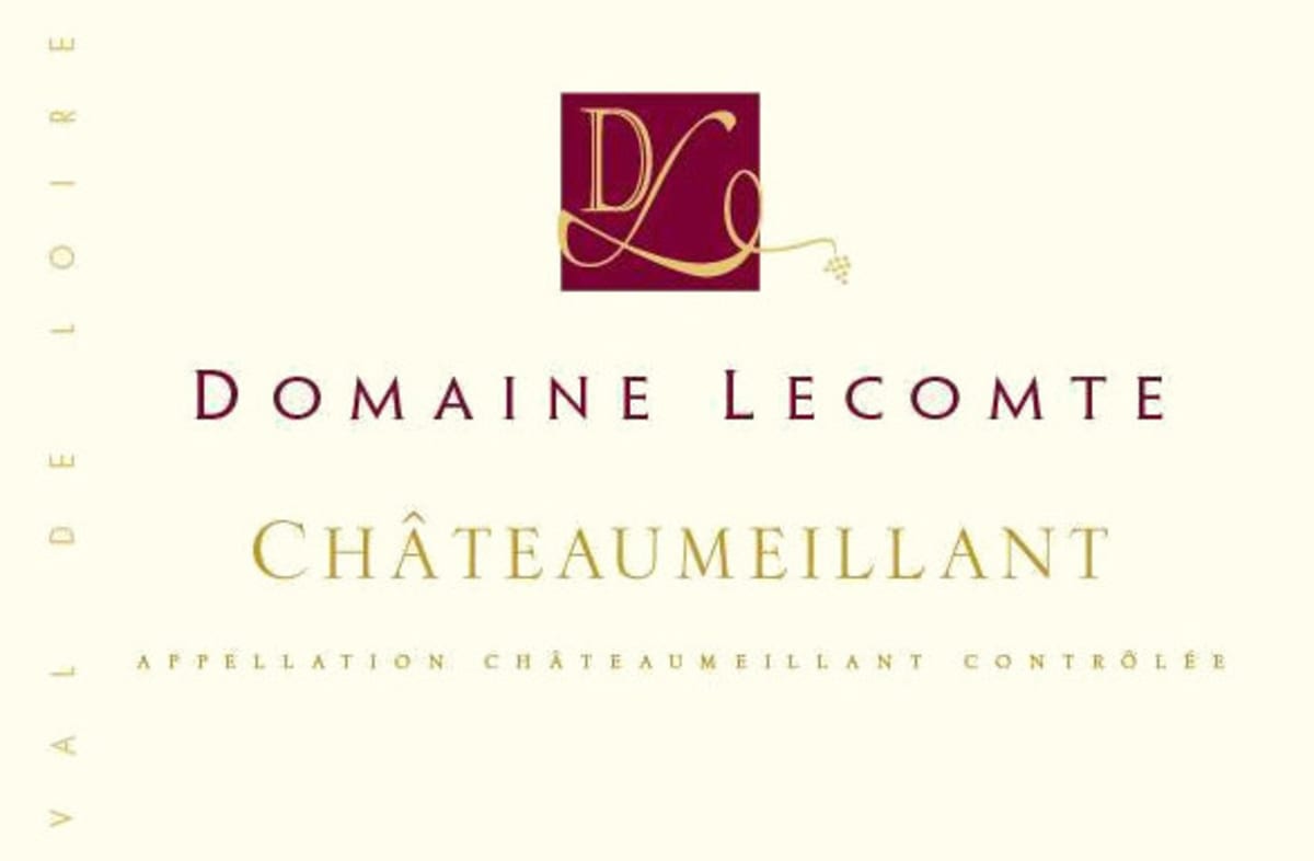 Domaine Lecomte Chateaumeillant 2015 Front Label