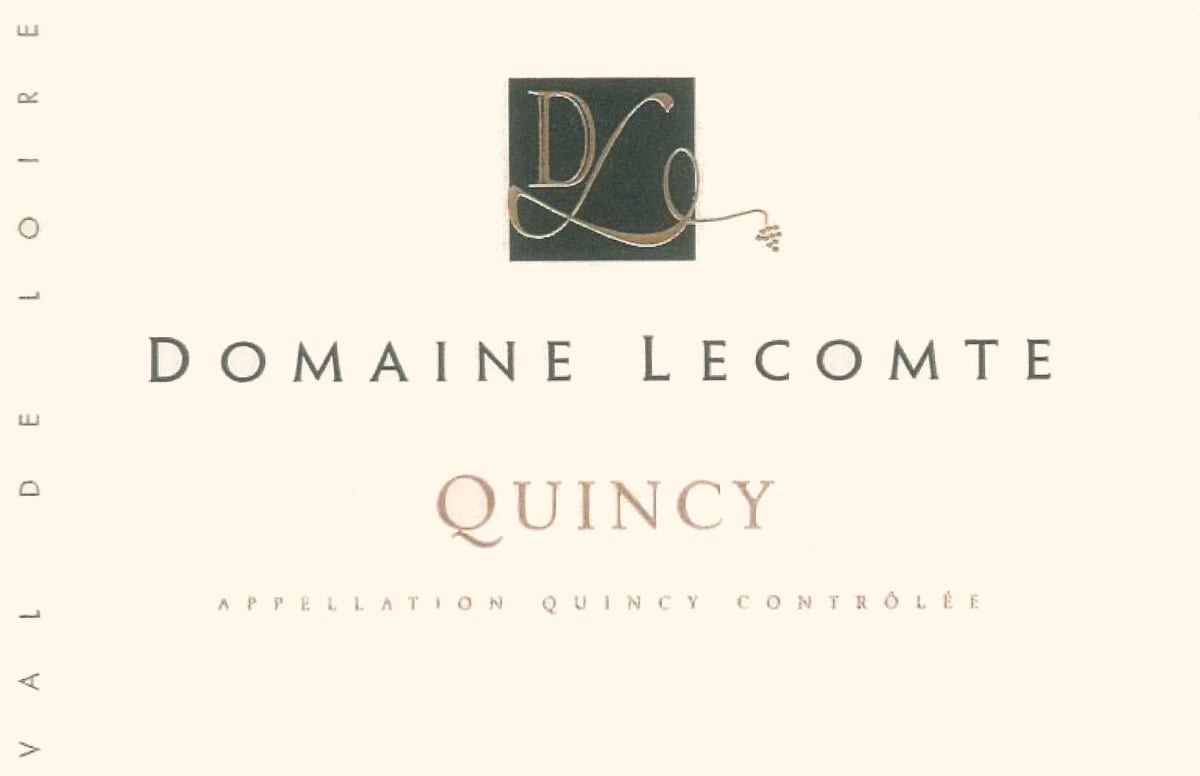 Domaine Lecomte Quincy 2014 Front Label