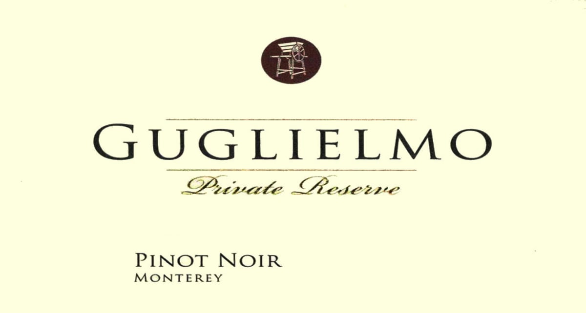 Emilio Guglielmo Private Reserve Pinot Noir 2013 Front Label