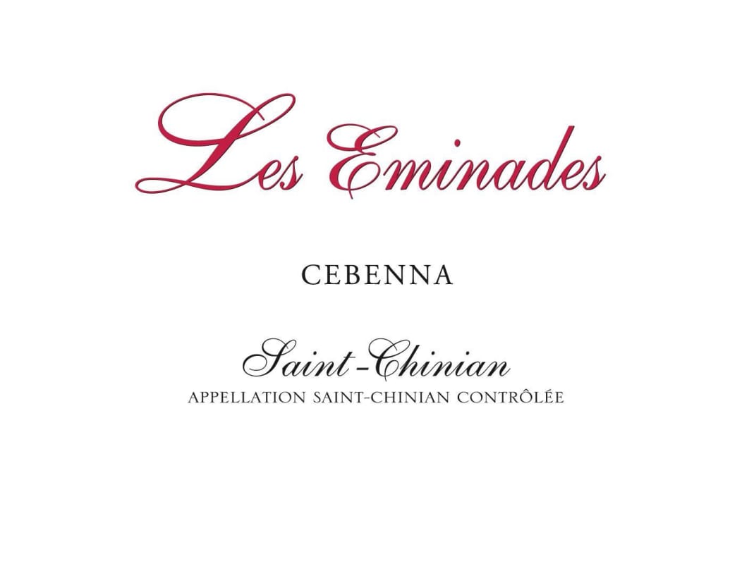 Domaine Les Eminades Saint-Chinian Cebenna 2014 Front Label