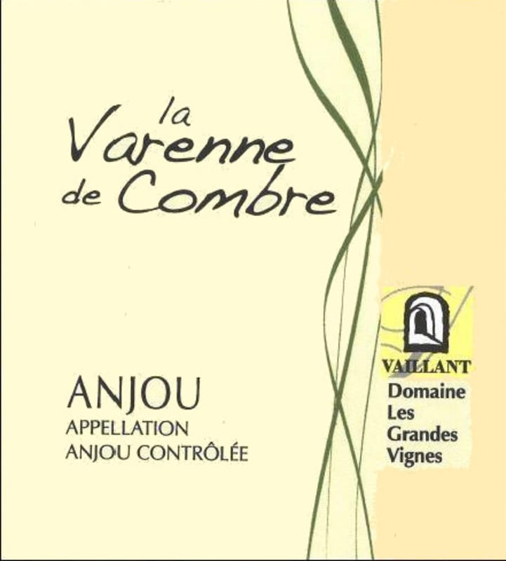 Domaine les Grandes Vignes Anjou La Varenne de Combre Blanc 2014 Front Label