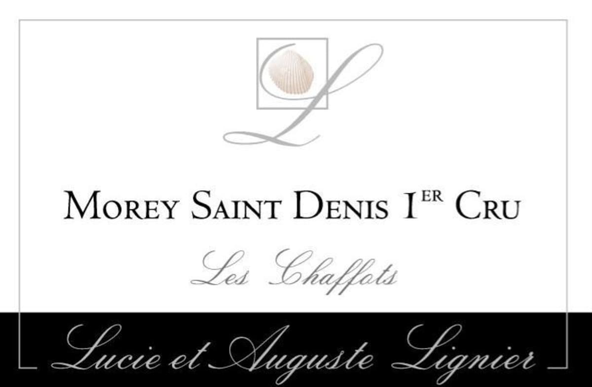 Domaine Lucie et Auguste Lignier Morey Saint Denis Les Chaffots Premier Cru 2008 Front Label