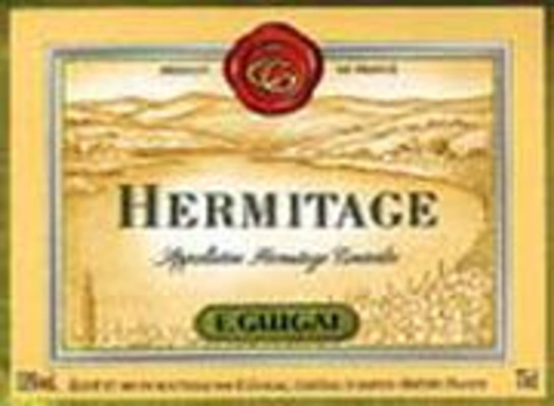 E. Guigal Hermitage Blanc 1995 Front Label