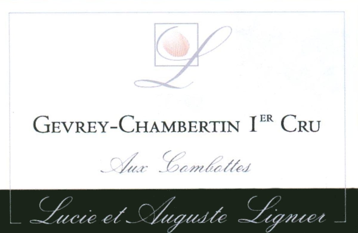 Domaine Lucie et Auguste Lignier Gevrey-Chambertin Aux Combottes Premier Cru 2005 Front Label