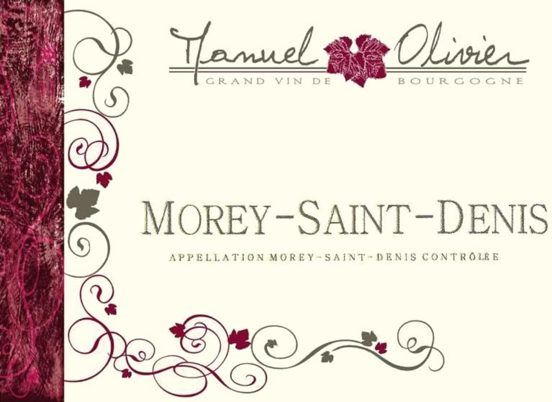 Domaine Manuel Olivier Morey-Saint-Denis 2013 Front Label
