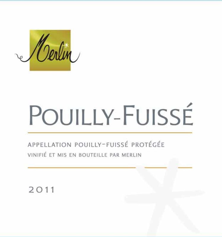 Domaine Olivier Merlin Pouilly-Fuisse 2011 Front Label