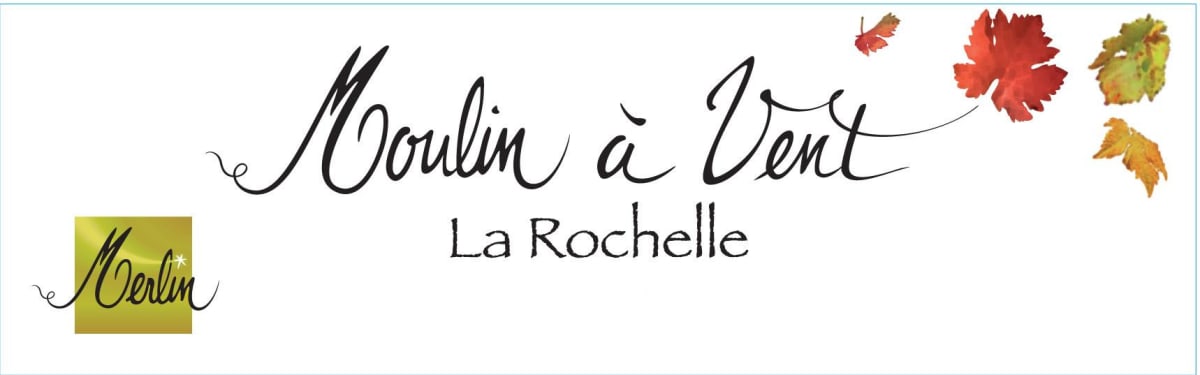 Domaine Olivier Merlin Moulin-a-Vent La Rochelle 2014 Front Label