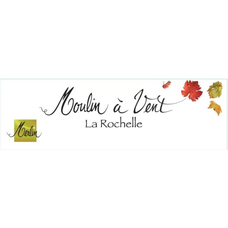 Domaine Olivier Merlin Moulin a Vent La Rochelle 2013 Front Label