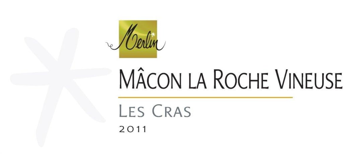 Domaine Olivier Merlin Macon La Roche Vineuse Les Cras 2011 Front Label