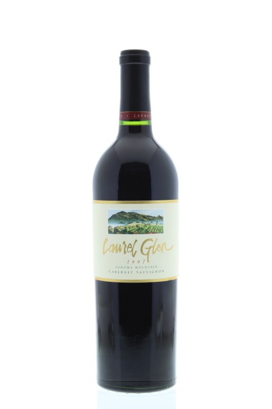 Laurel Glen Vineyard Sonoma Mountain Estate Cabernet Sauvignon 1997 Front Bottle Shot