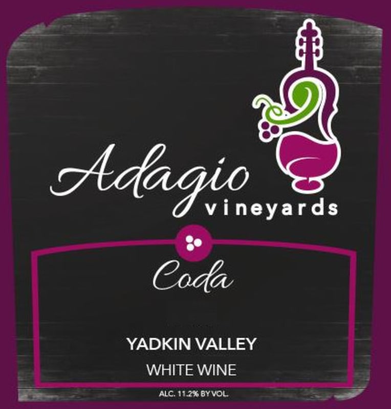 Adagio Vineyards Coda 2014 Front Label