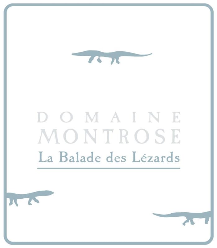Domaine Montrose La Balade des Lezards Rose 2013 Front Label